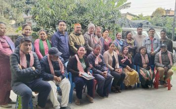 नेवा :पासा मुना पुच:को चारपाने एरिया समिति गठन